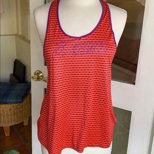 ASICS Running tank top Neon Reflective logo